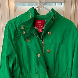 NWOT Ciao Milano Rain Jacket. Size Large